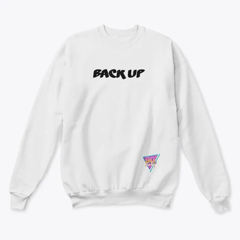 BACK UP TEE'S WITH LOGO PRINT